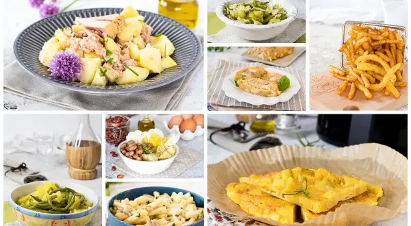 Idee creative per ricette con patate lesse avanzate: insalate, frittate e contorni gustosi.