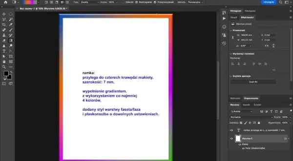 Ramka w Photoshopie: od prostych po PRO! Poradnik krok po kroku
