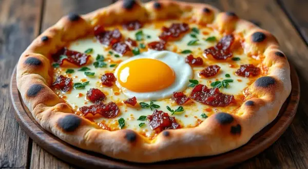 Pizza aux lardons : la recette inratable pour une pâte croustillante