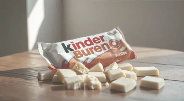 Kinder Bueno White: Ile kalorii? Wartości na 100g i porcję