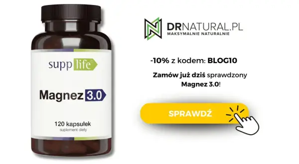Magnez 3.0 od Supp Life, idealny magnez dla sportowców. Zamów już dziś i skorzystaj z -10% rabatu!