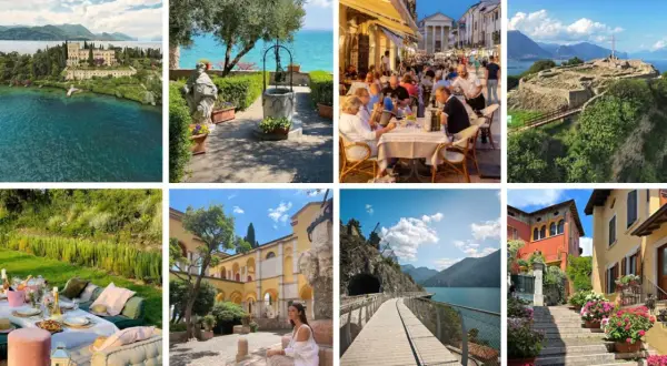 Splendide passeggiate sul lago di Garda sponda bresciana: ville, borghi, panorami mozzafiato e scorci incantevoli.