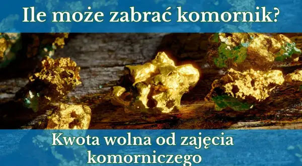 Złote samorodki symbolizują bogactwo. Dowiedz się, jaka będzie kwota wolna od zajęcia komorniczego 2025, by chronić swoje oszczędności.