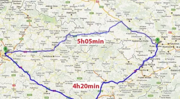 Najlepsza trasa do Pragi: unikaj korków i oszczędzaj czas