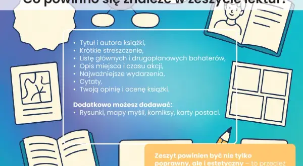 Jak prowadzić zeszyt lektur, aby uniknąć chaosu i zapamiętać więcej