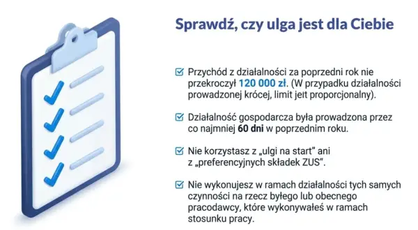 Lista kontrolna: czy Twój mały ZUS plus działa? Sprawdź, jak długo możesz korzystać z ulgi.