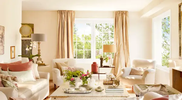 Cortinas clásicas para salón: Secretos para un ambiente único