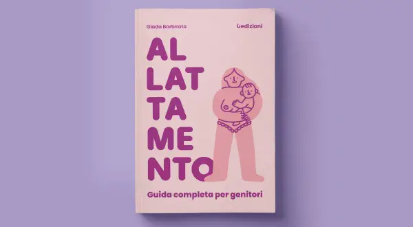 Copertina del libro "Allattamento: Guida completa per genitori", con illustrazione di una madre che tiene in braccio il suo bambino. Utile per chi cerca informazioni sull'orario allattamento.
