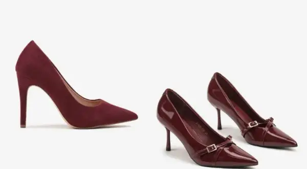 Bordowe buty: Stylowe stylizacje dla niej i dla niego