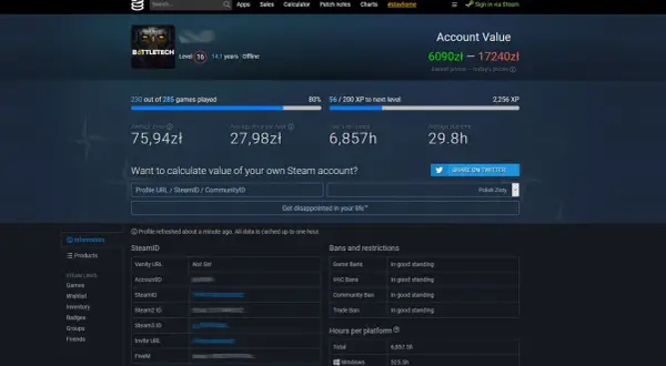Gdzie jest link do profilu Steam? Oto jak go łatwo znaleźć