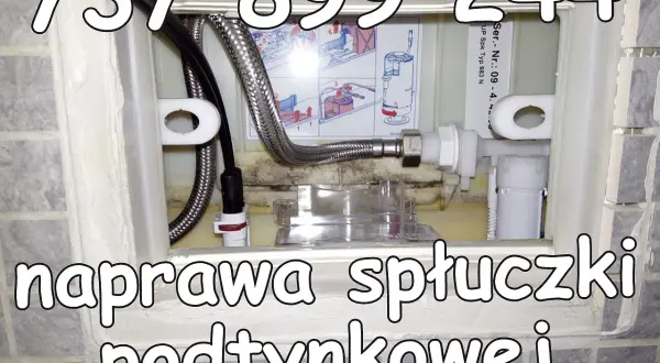 Profesjonalna naprawa spłuczki podtynkowej. Zadzwoń 737 899 244, gdy potrzebujesz fachowej pomocy hydraulicznej.