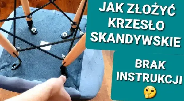 Montaż krzesła krok po kroku: Złóż stabilny mebel bez frustracji