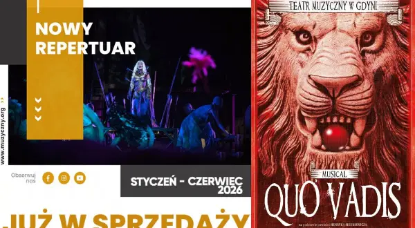 Teatr Muzyczny w Gdyni zaprasza na nowy repertuar! Bilety na "Quo Vadis" już w sprzedaży.