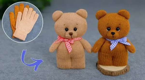 Miś ze skarpetki: Zrób go sam, nawet bez szycia!