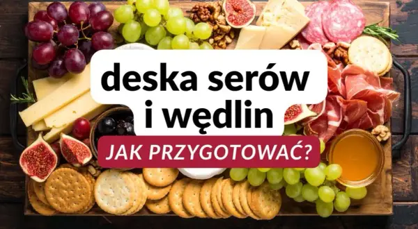 Apetyczna deska serów i wędlin z winogronami, figami i miodem. Idealna na spotkanie z przyjaciółmi.