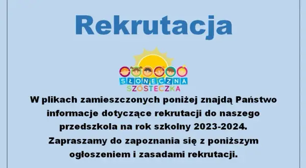 Kiedy wyniki rekrutacji do przedszkola? Sprawdź terminy i szczegóły