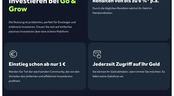Erfahrungen mit Bondora Go & Grow: Renditen bis 6% p.a., Einstieg ab 1€, jederzeit Zugriff. Passives Investieren leicht gemacht.