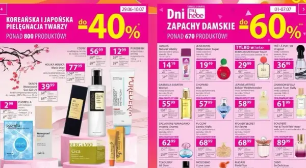 Do kiedy promocja na perfumy w Hebe? Nie przegap okazji na zniżki!