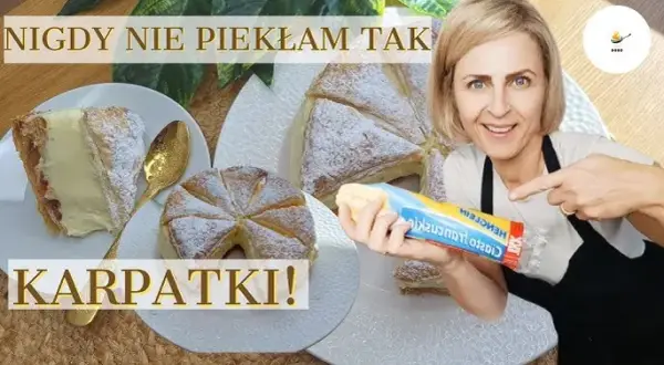 Prosty przepis na karpatkę z ciastem francuskim, który zachwyci wszystkich