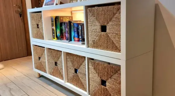 Kreatywne przeróbki kallax DIY, które odmienią Twoje wnętrze