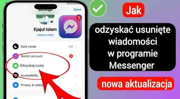 Jak odzyskać usunięte wiadomości z Messengera i uniknąć ich utraty