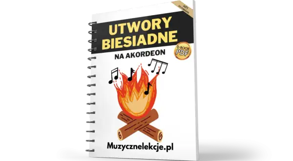 Darmowe nuty na akordeon biesiadne. E-book PDF z utworami do pobrania, idealny na ognisko.