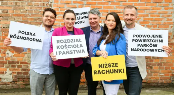 Polska 2050 prezentuje program: rozdział kościoła od państwa, niższe rachunki, podwojenie parków narodowych i polską różnorodność.