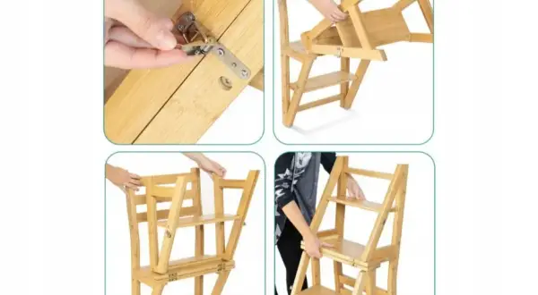 Krzesło-drabinka DIY: Zbuduj mebel 2w1 i zaskocz domowników!