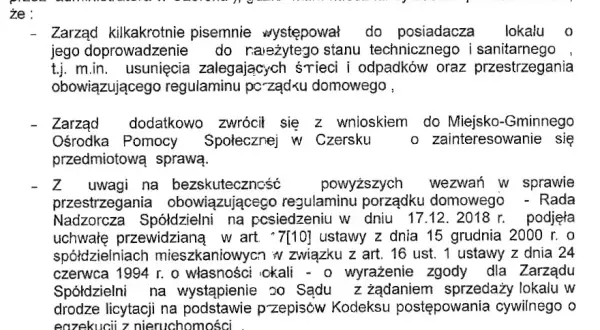 Jak napisać pismo do spółdzielni mieszkaniowej w sprawie grzyba skutecznie?