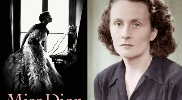 Catherine Dior, hermana de Christian Dior, en la portada del libro "Miss Dior".
