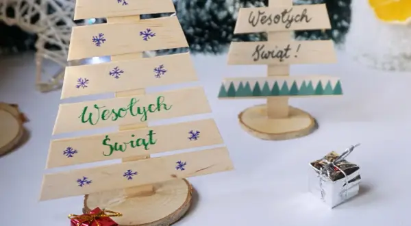 Jak stworzyć piękną choinkę z listewek DIY - proste kroki i pomysły