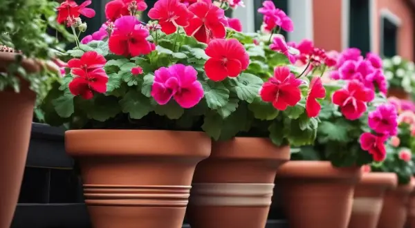 Jakie doniczki do pelargonii zapewnią zdrowy wzrost roślin?