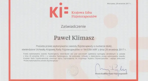 Prawo wykonywania zawodu fizjoterapeuty: Kiedy wygasa i jak odzyskać?