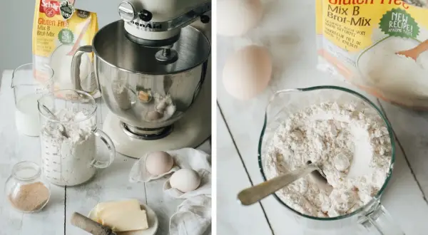 Sekret idealnych ciast drożdżowych: Domowy mix bezglutenowy