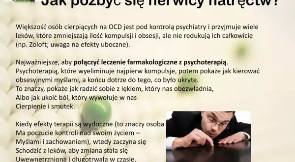 Jak poradzić sobie z nerwicą natręctw? Leczenie farmakologiczne i psychoterapia to klucz do odzyskania kontroli nad myślami i zachowaniem.