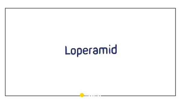 Napis "Loperamid" na białym tle. Czy loperamid jest szkodliwy? Dowiedz się więcej o jego bezpieczeństwie i skutkach ubocznych.