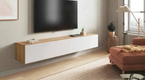 Muebles TV suspendidos: Guía experta para un salón moderno y funcional