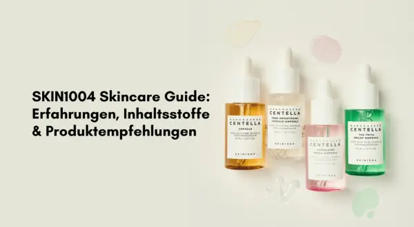 Vier Ampullen mit Centella Asiatica Extract von SKIN1004, die für ihre pflegenden Eigenschaften bekannt sind.