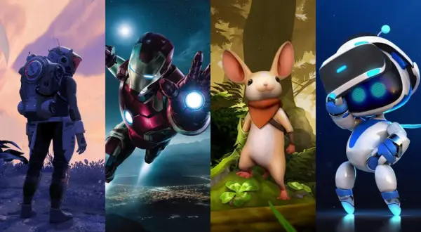 Astronauta, Iron Man, myszka i robot w goglach VR – cztery światy, które pokazują najlepsze gry na VR.