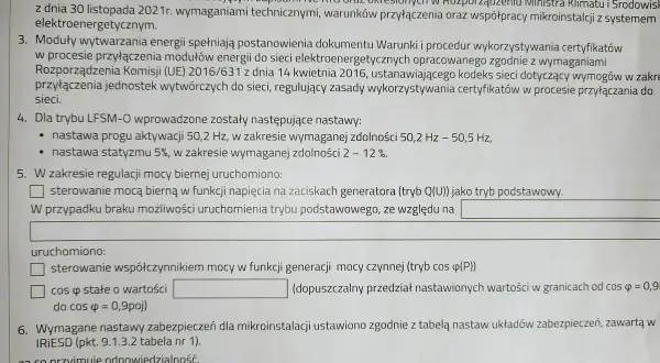 Dokument dotyczy zgłoszenia mikroinstalacji Tauron. Opisuje wymagania techniczne i procedury przyłączenia do sieci.