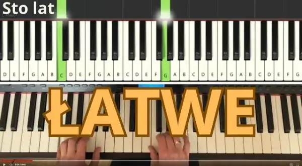 Sto lat na pianinie: Zagraj melodię bez nut w 15 minut!