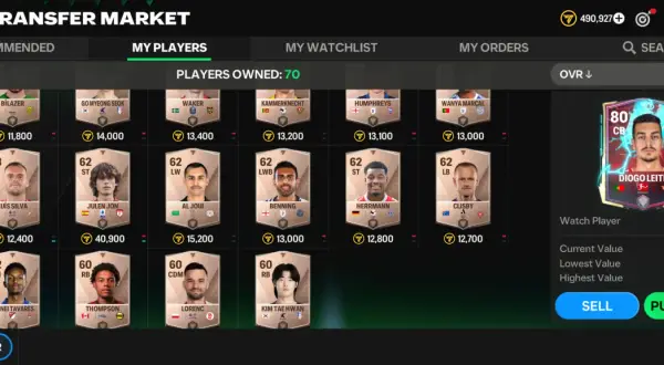 Jak sprzedać zawodnika w FIFA Mobile? Zyskaj na rynku!