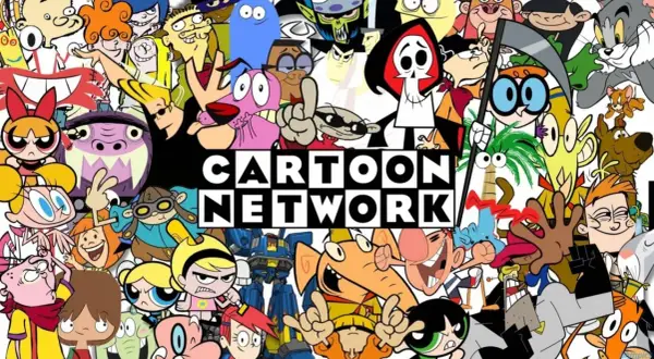 Wesoła zbieranina postaci z bajek Cartoon Network, od Atomówek po Ed, Edd n Eddy.
