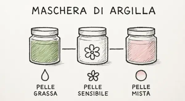 Maschere di argilla bianca per pelli grasse, sensibili e miste. Scopri le proprietà!