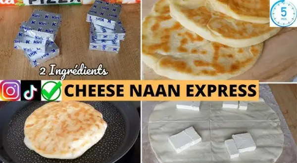Révolutionnez vos apéros: cheese naan express pâte à pizza