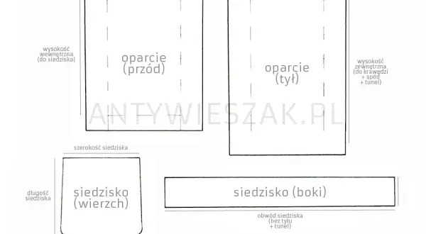 Pokrowiec na krzesło z gumką: Uszyj sam! Idealne dopasowanie