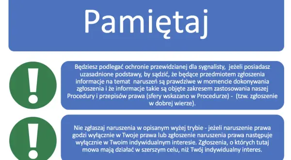 Pamiętaj o ochronie sygnalisty w firmie. Zgłaszaj naruszenia, gdy działasz w dobrej wierze i dla szerszego celu.