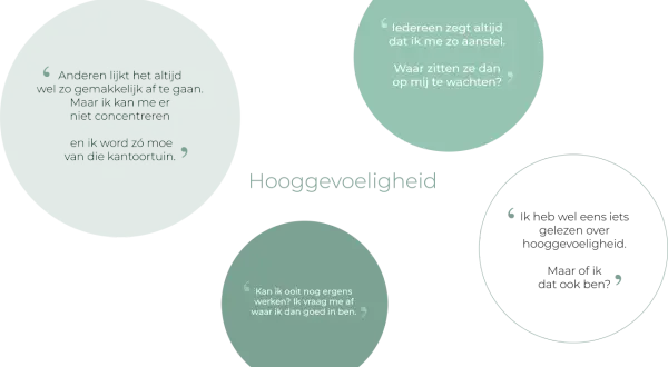 Hooggevoeligheid: "Anderen lijkt het altijd wel zo gemakkelijk af te gaan." Een high sensation seeker die moeite heeft met concentratie.