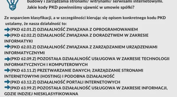 Pośrednik kredytowy jakie pkd - uniknij błędów w rejestracji kodów