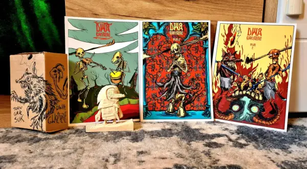"Dni, których nie znamy" komiks: Grechuta, thriller i dwie dusze